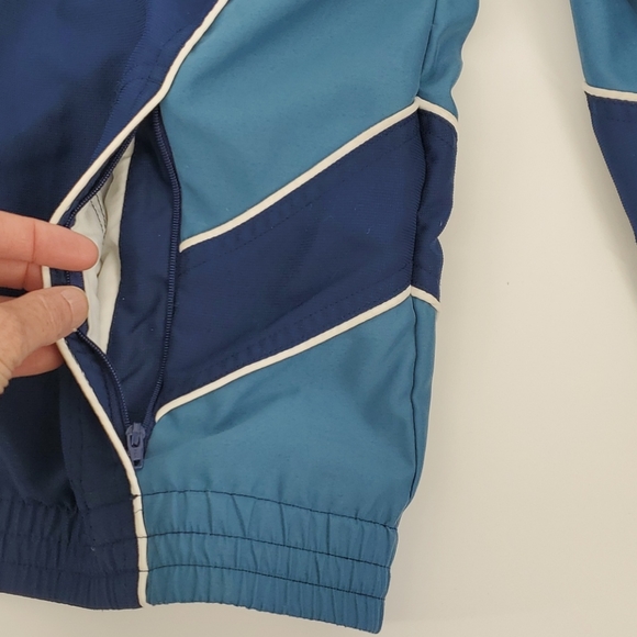 90s Vintage Diadora Windbreaker Track Jacket - Men Size Medium - Picture 10 of 11